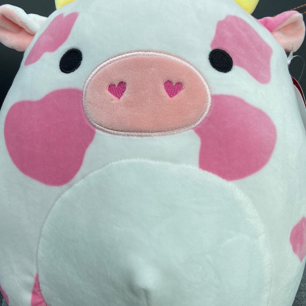 Evangelica Cow Valentines Squishmallow